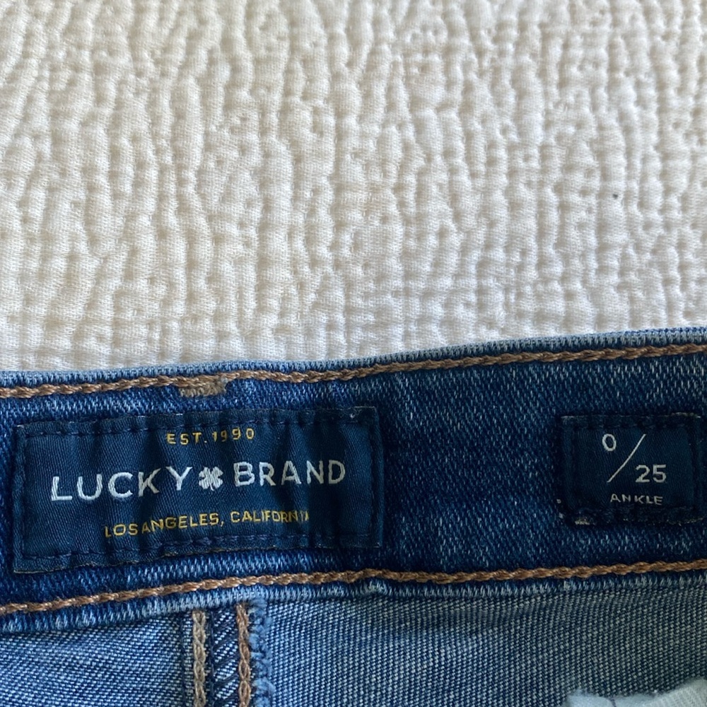 Lucky Brand Bridgette ankle jean